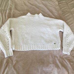 GUC Hollister white turtleneck sweater size XS